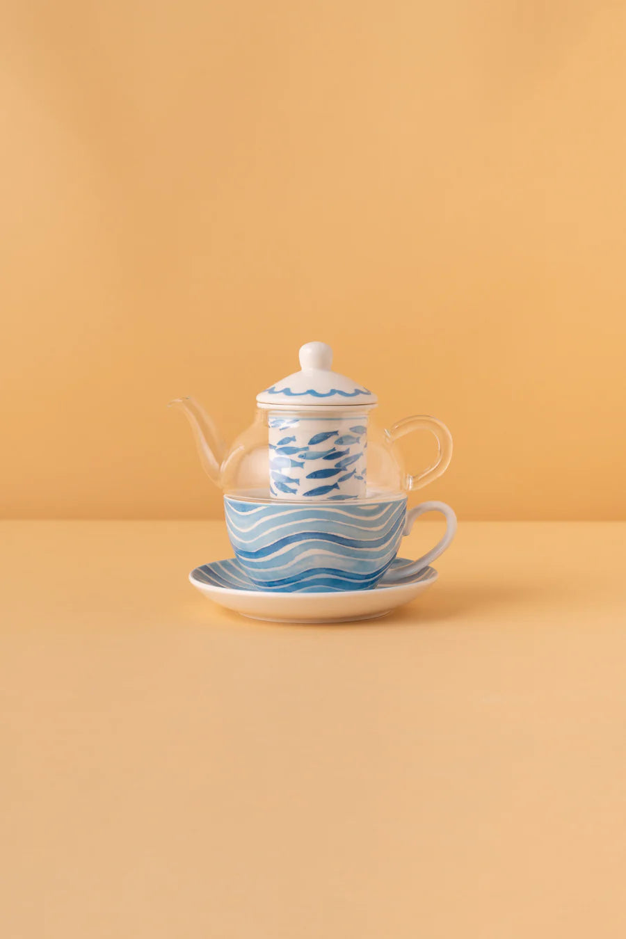 B34 Teapot with Cup