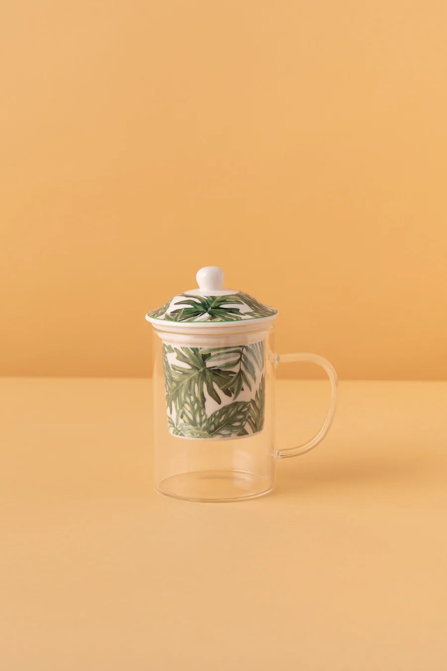 B5 Glass Mug With Cover