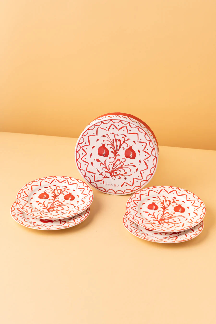 B14 Dessert Plate Set 4 Pcs